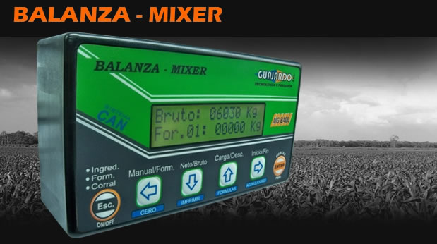 Balanza Mixer - MGB-400